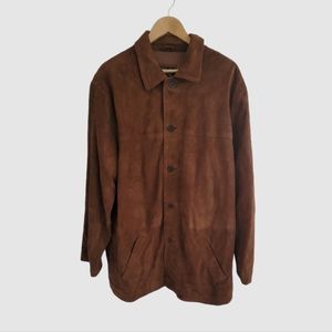 Jos A. Bank suede Coat